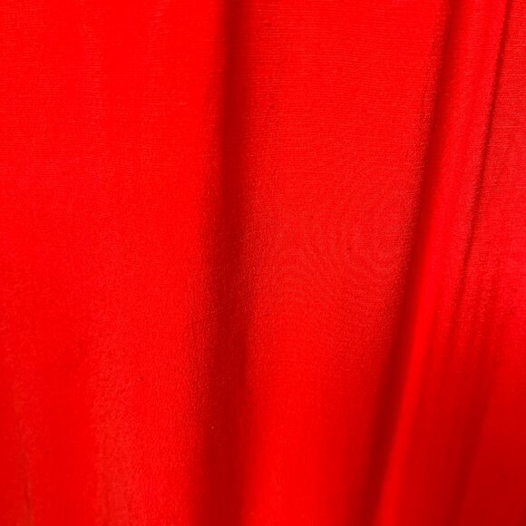 Sandro Mesh Detail Red & Black Dress – Size 1 (US 2) - Picture 4 of 7